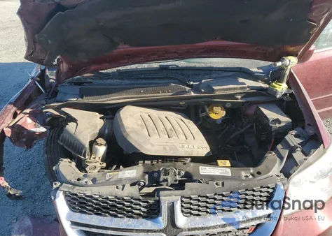 2017 Dodge Grand Caravan Sxt из США, поврежденный, VIN 2C4RDGCG2HR616698